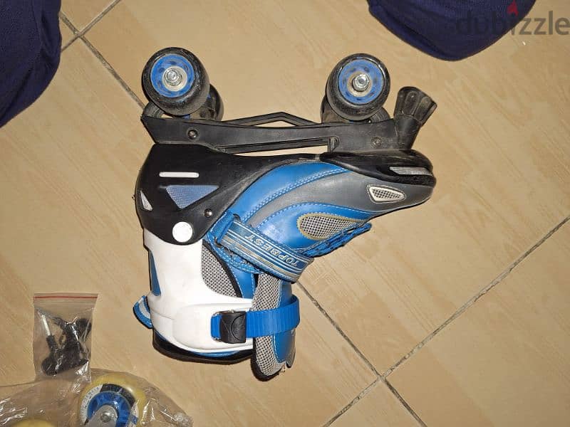 TB roller skate shoes with adjustable 2 roller size 41 3