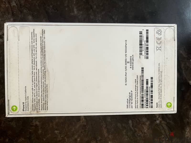 iphone 14 plus 128g new sealed box black 1