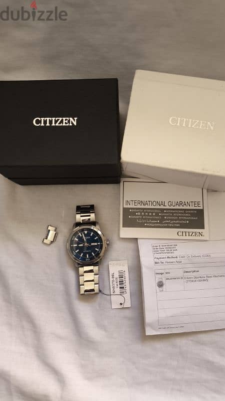 ساعه سيتزن اوتوماتيك Citizen Automatic Men's Watch 3