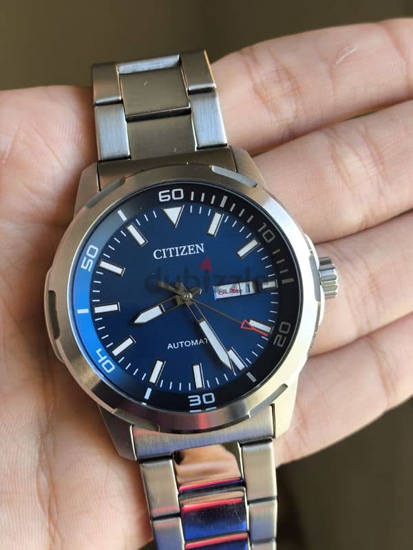 ساعه سيتزن اوتوماتيك Citizen Automatic Men's Watch 9