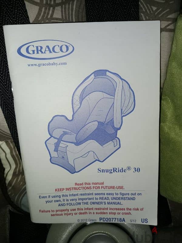 car seat  graco orignal new 7