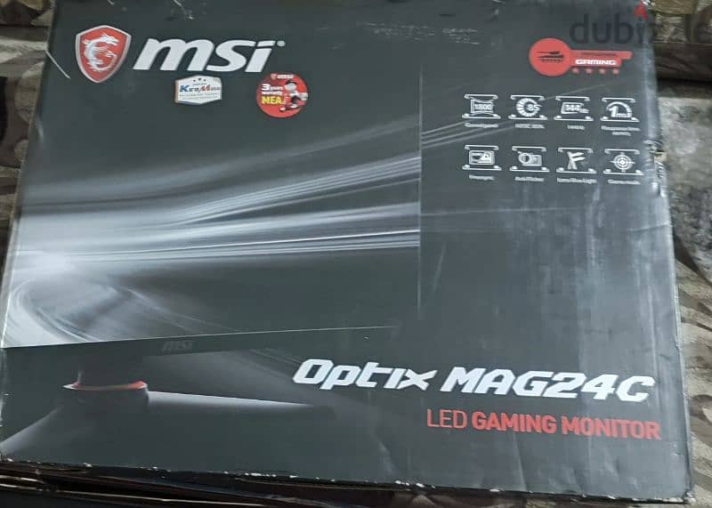 شاشة كمبيوتر msi. . بحالة جيدة جدا . 0