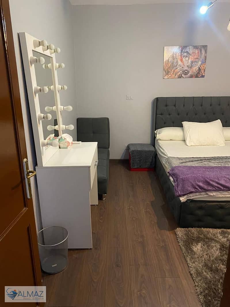 Furnished studio for rent in Al-Rehab 1, Block 120, in front of the Eastern Market 0