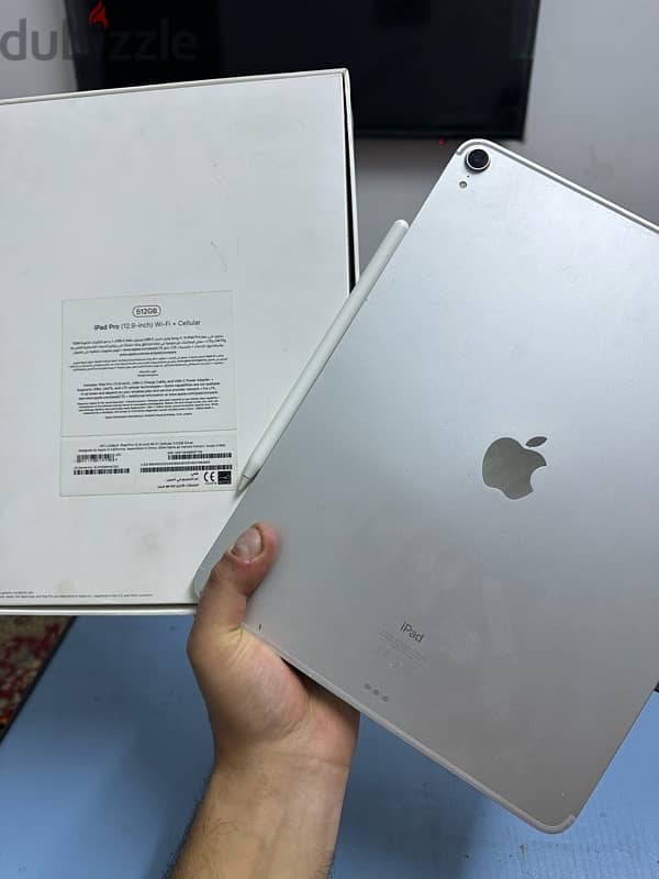 iPad Pro 12.9 Gen 3 512G Wifi + Cellular 1