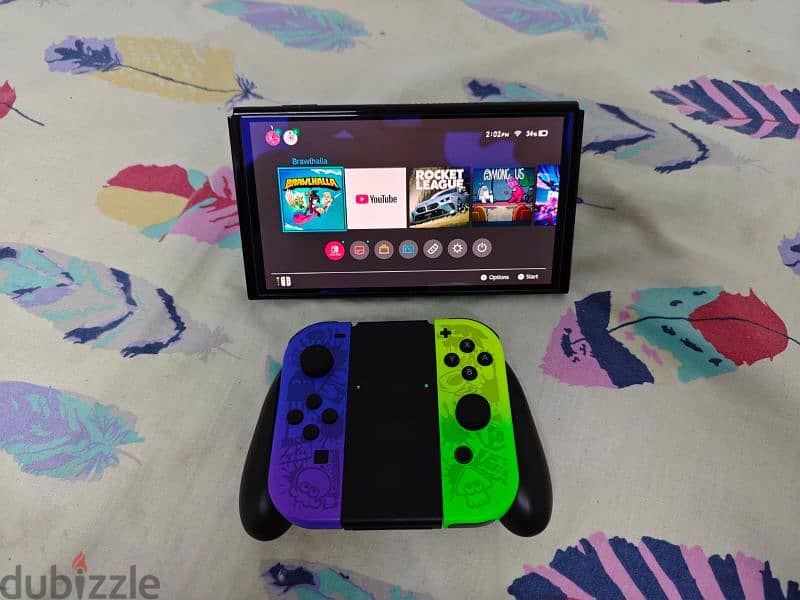 Nintendo switch OLED ( Splatoon 3 ) special edition 6