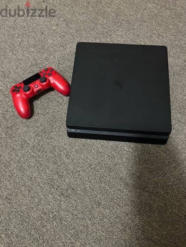 playstation 4 slim + 1 controller 0