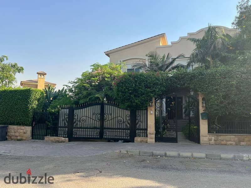 standalone villa for sale at arabella new cairo | fully finished | with AC`S & kitchen | prime location | beside katameya heights 0