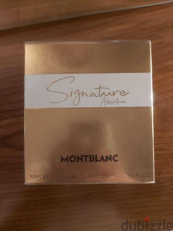 montblanc signature absolue 1