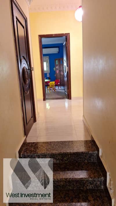 A full floor for rent, area 350 m, in addition to a 150 m garden, in the best locations south of the academy, near the Police Academy and Ninetieth St