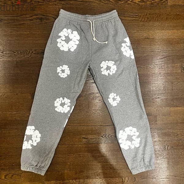 denim tears grey sweats 0