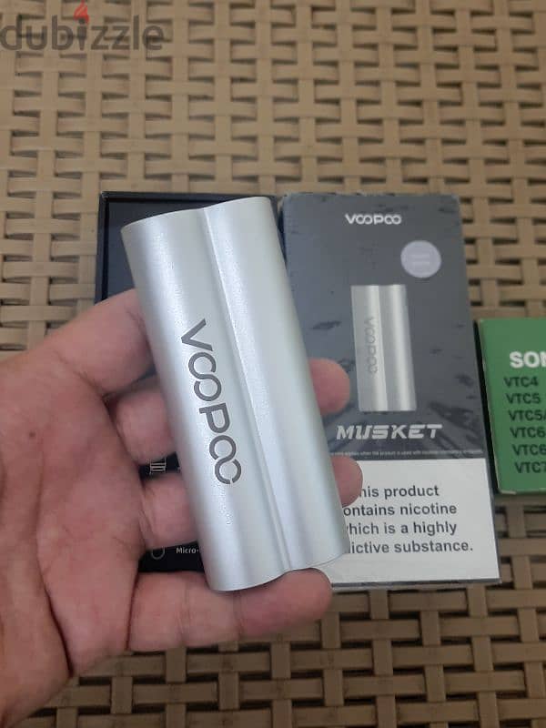 voopoo Musket جديدة تم فتح العلبة للتصوير لم تستخدم 1