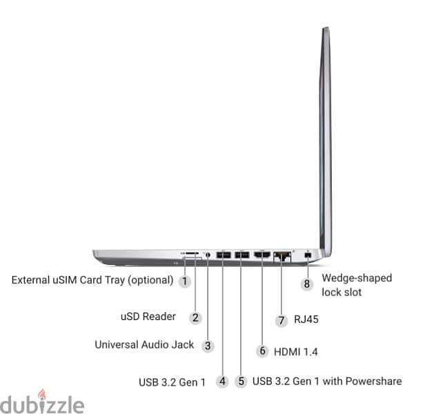 DELL Latitude 5410 الجيل العاشر/ تاتش اسكرين 9