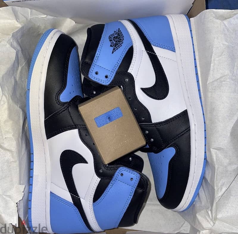 Original Nike Jordan 1s high top UNC toe 0