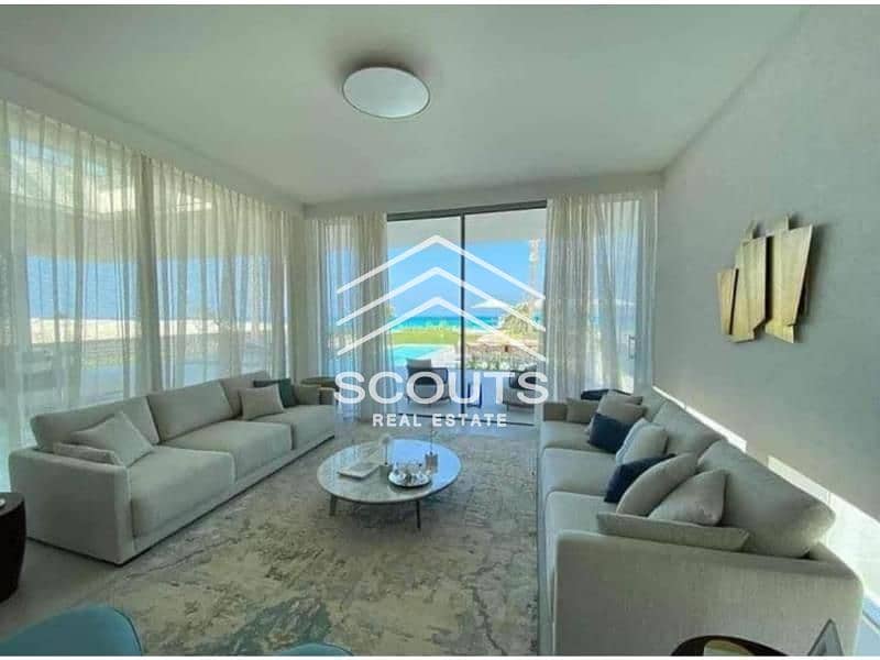 Sea view chalet, immediate, 3 rooms, at the lowest price in La Vista Topaz Ain Sokhna, fully finished, ultra super deluxe 0