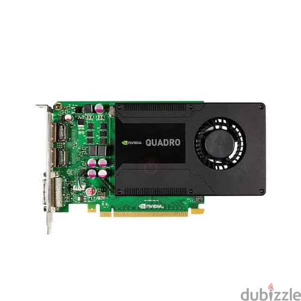 كارت Nivdia Quadro K2000 Ddr 5 2giga 1