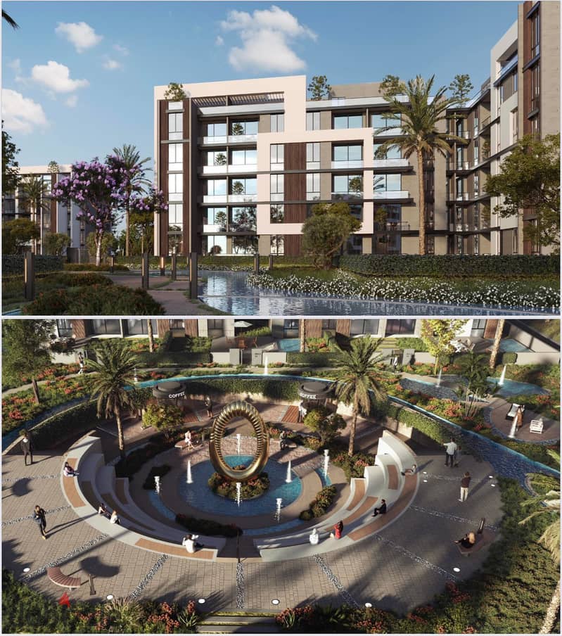 Own an apartment at the best price in Palm East Compound, New Cairo, by TG Development 0