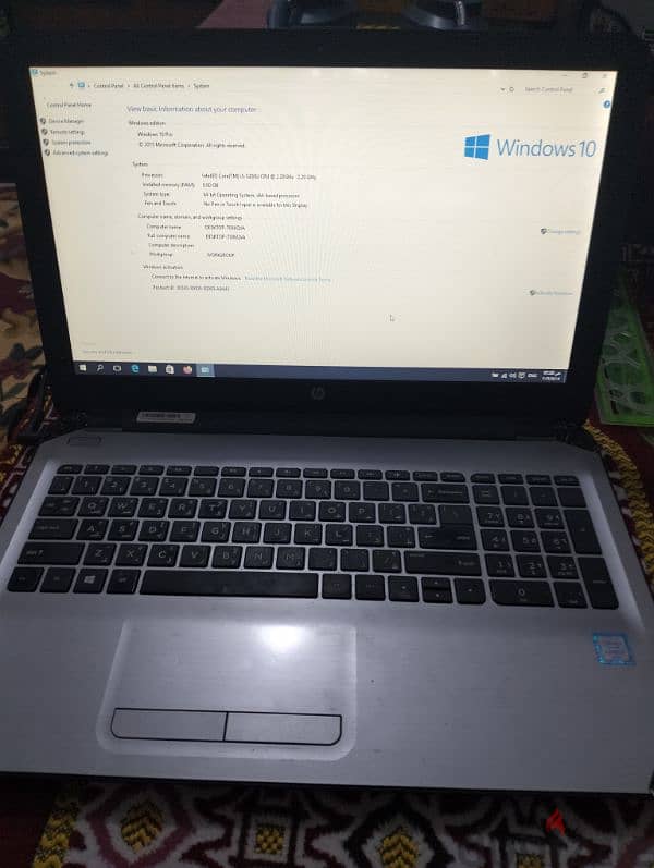 لاب hp كور i5جيل 5 1