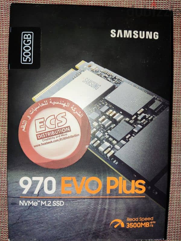 Samsung 970 Evo Plus 500GB NVMe M. 2 1