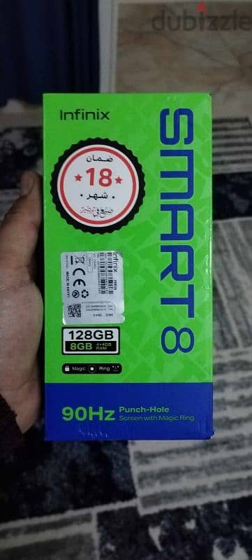 Infinix smart 8 (128+8) blue 0