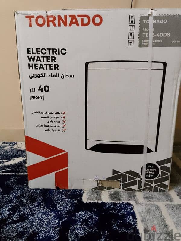 Electric water heater 40L digital 0