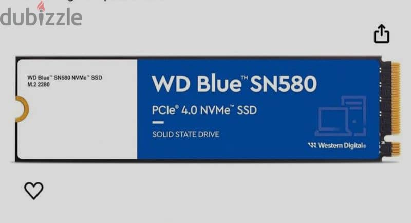 Western Digital 1TB WD Blue SN580 0