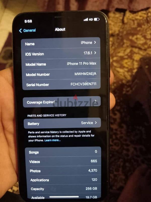 iphone 11 pro max 256 from Emirates 1