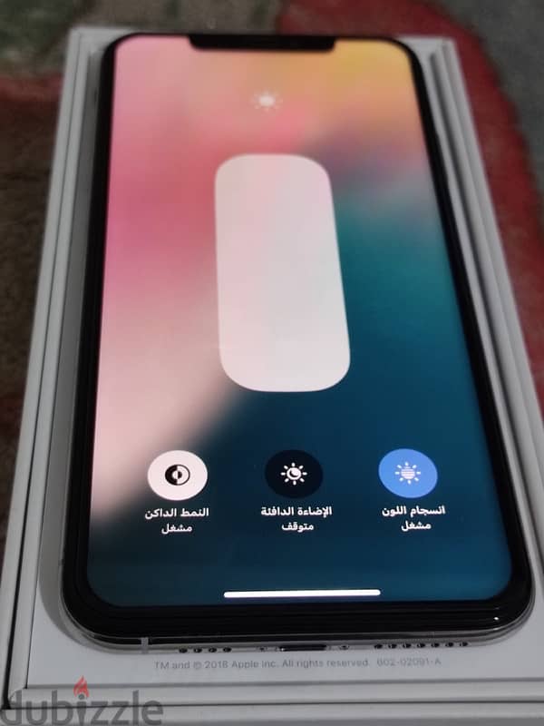 آيفون X s max بطاريه 83 كرتونه 0