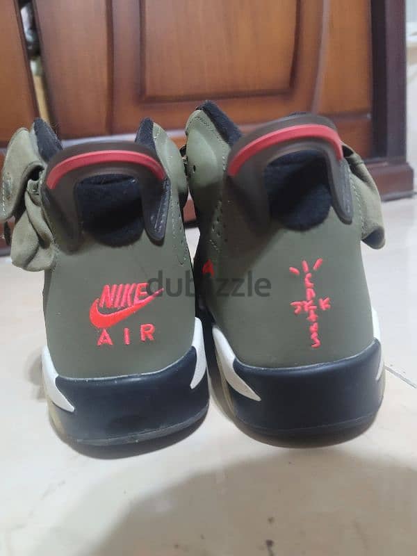 nike Jordan 6 Travis Scott Mirror Original Size 45 0