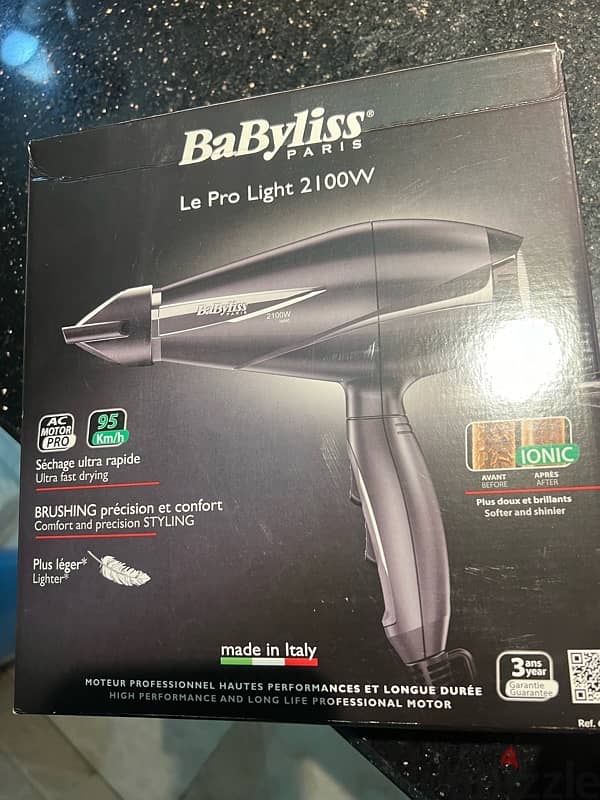 Babyliss le pro light 2100 watt 0