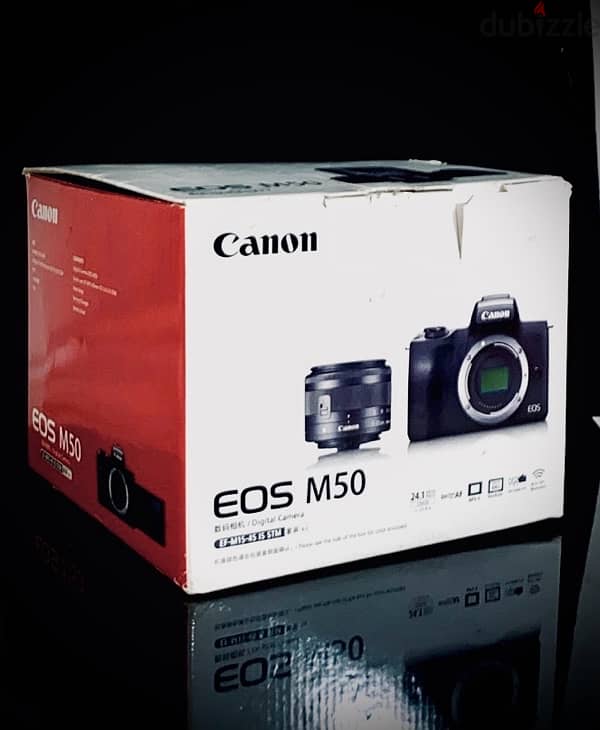 Canon m50 + lens15-45 5