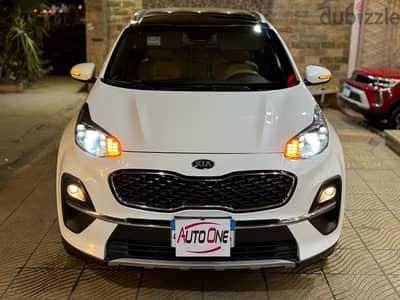 KIA SPORTAGE TOP LINE PLUS  2021 WAKEL KM 77000 صيانات فابريكه