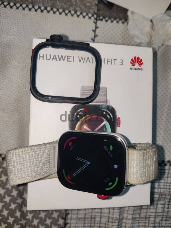 Huwaei watch fit 3 للبيع هواوي واتش فيت 2