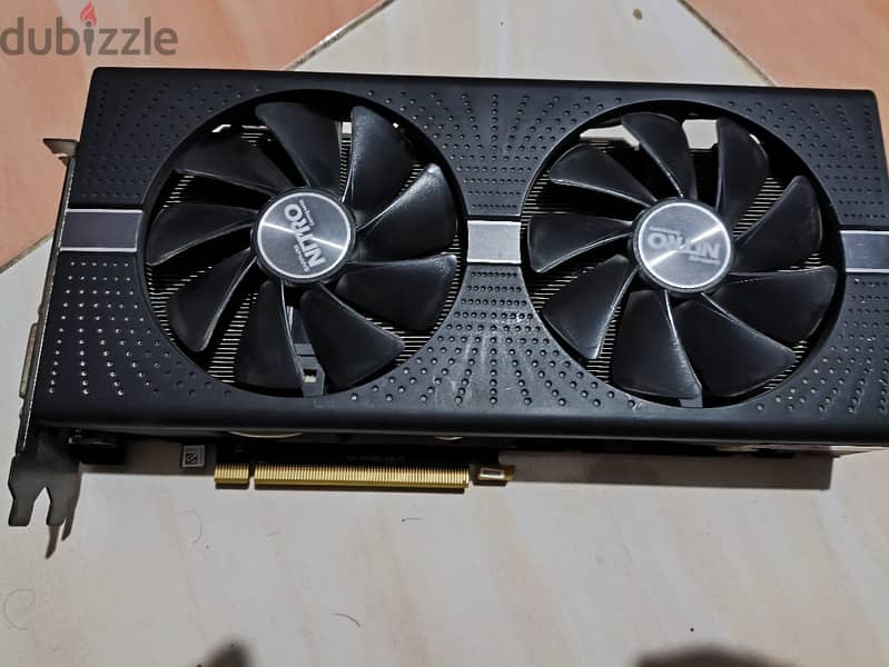 SAPPHIRE NITRO+ Radeon RX 580 4GB GDDR5 حاله ممتازه 1