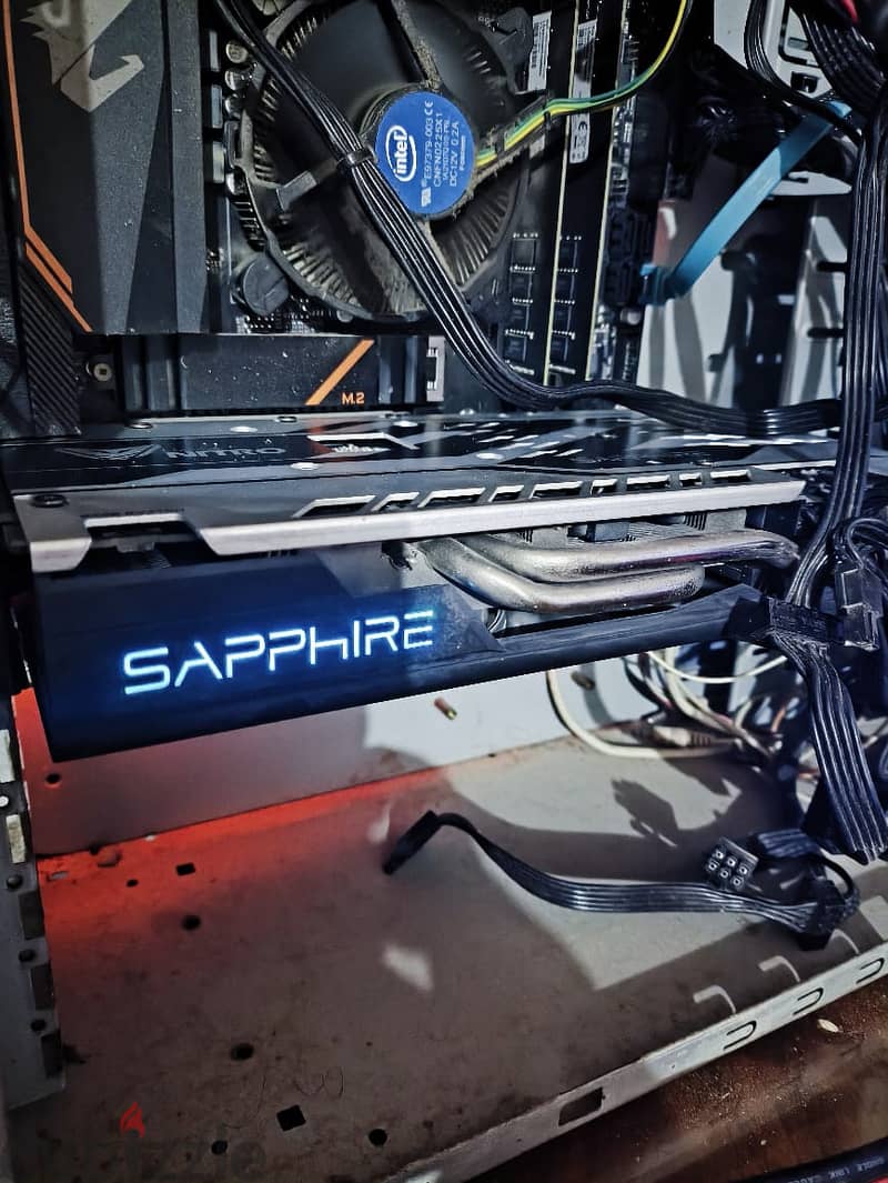 SAPPHIRE NITRO+ Radeon RX 580 4GB GDDR5 حاله ممتازه 2