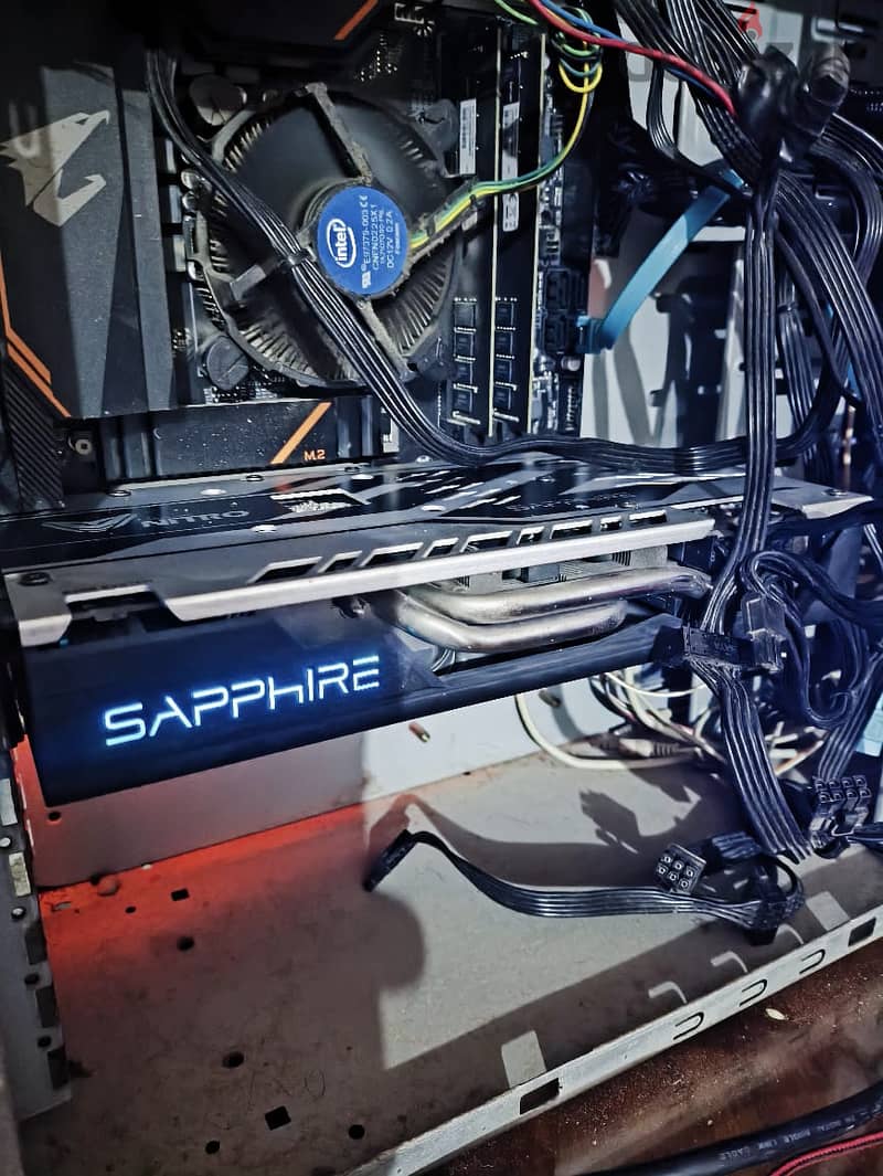 SAPPHIRE NITRO+ Radeon RX 580 4GB GDDR5 حاله ممتازه 3