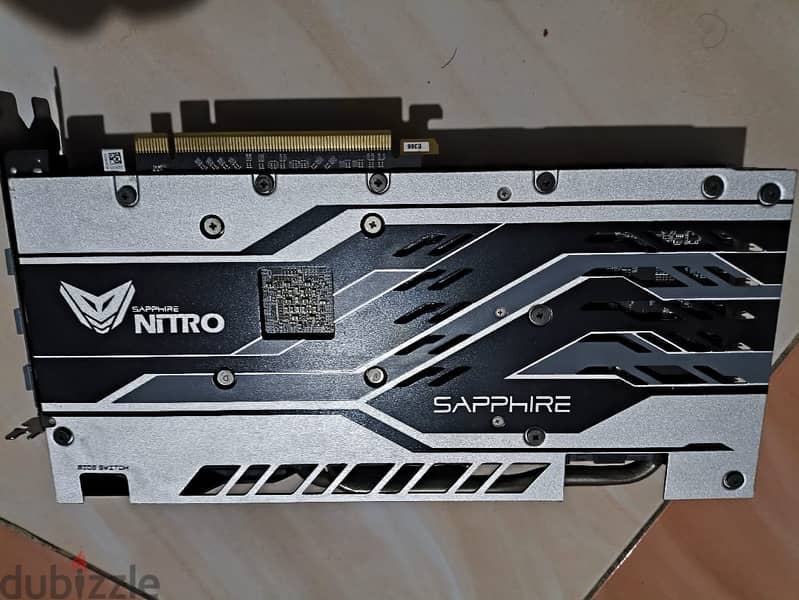 SAPPHIRE NITRO+ Radeon RX 580 4GB GDDR5 حاله ممتازه 5