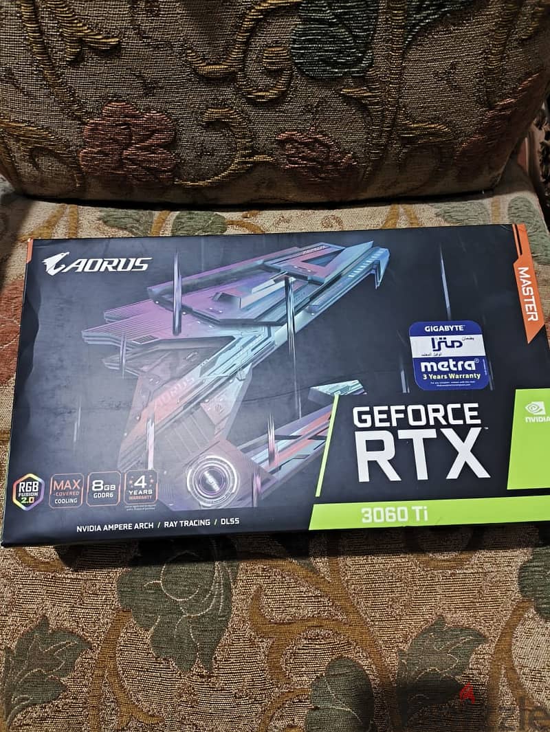 Gigabyte Aorus RTX 3060 Ti master 8g 1