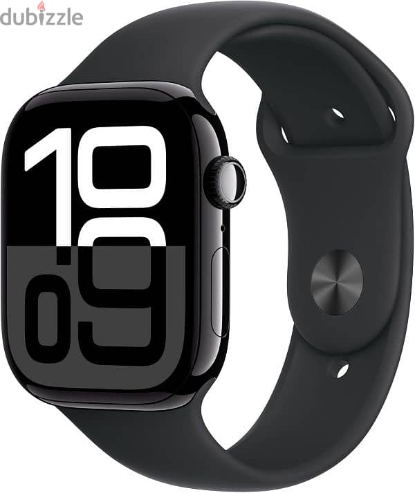 apple watch series 10  46 mm jet black ( new sealed ) 0