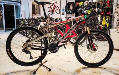 silverback full suspension bike