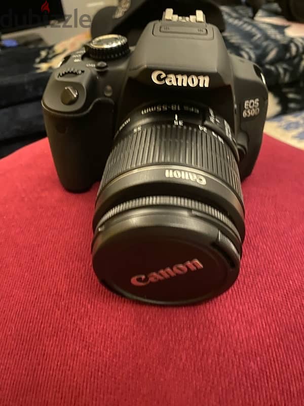 canon camera 650D 1