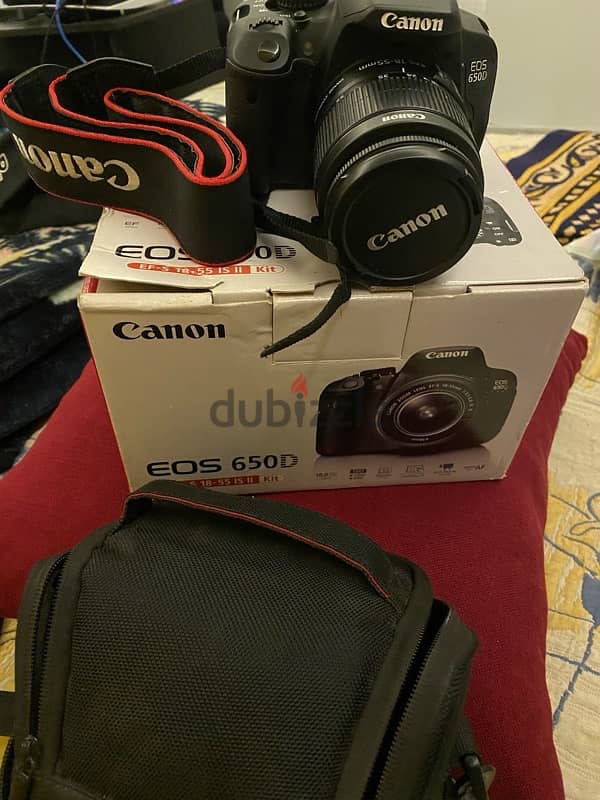 canon camera 650D 6