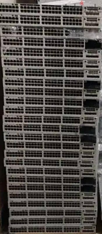 Cisco ws-c3850 used 48P POE+ uplink 10G