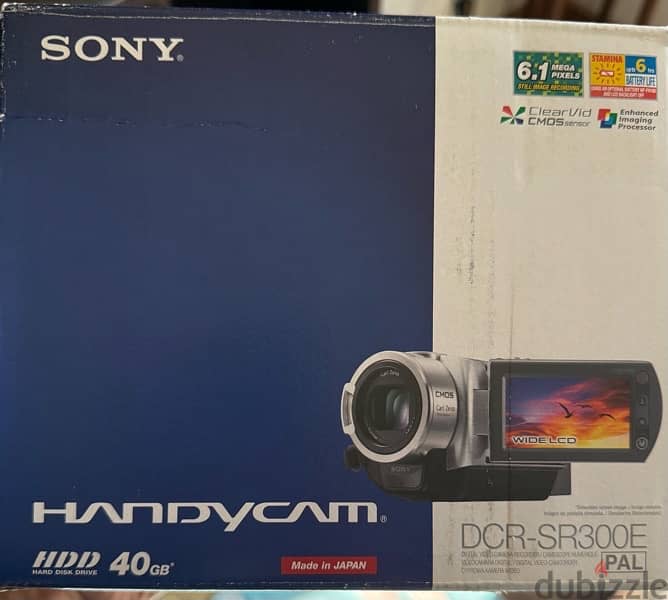 Sony DCR-SR300 6.1MP 40GB Hard Disk Drive 1