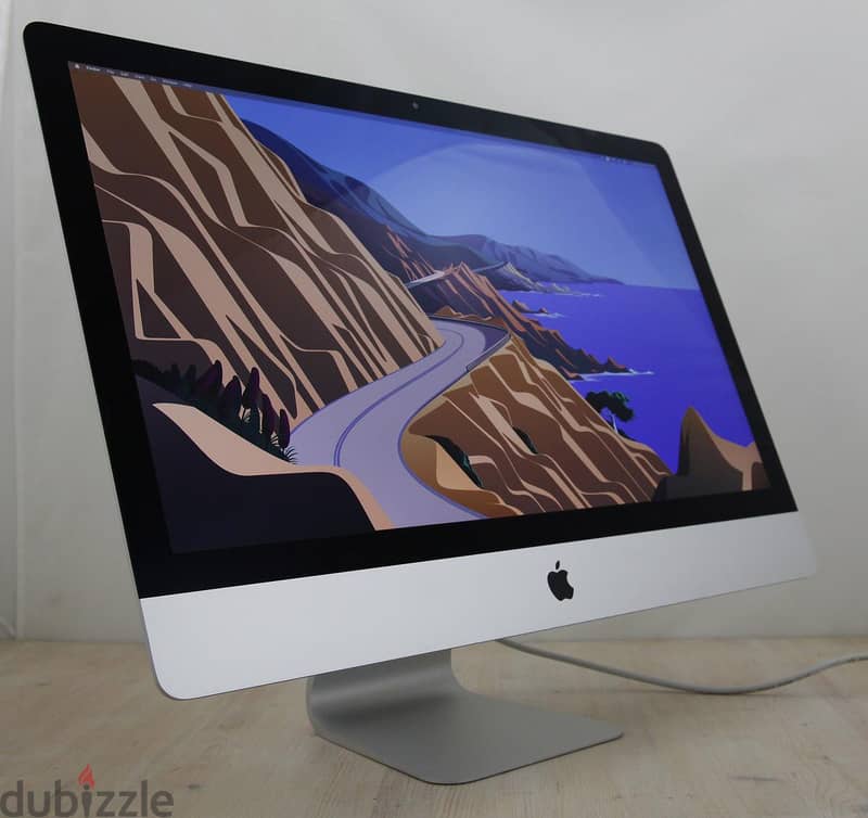 iMac 27-inch Retina 5K (Late 2015) بحالة ممتازة ومواصفات قوية 0