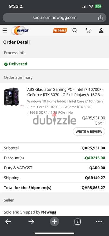 Asus TUF Gaming PC i7 RTX 3070 + Acer Curved Gaming Monitor 165Hz 6