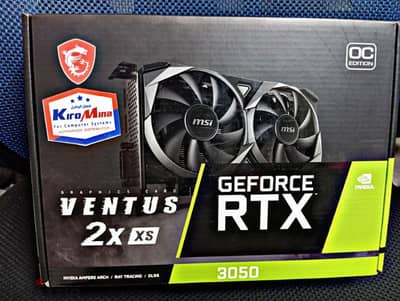 MSI GeForce RTX 3050 VENTUS 2X XS 8G OC