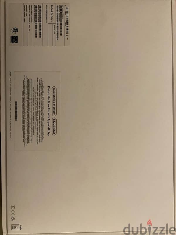 MacBook Pro M1 2020 13 inch 512GB SSD 10