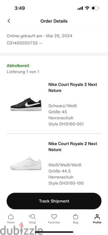 Nike Court Royale 2 Next Nature original used 44.5 8