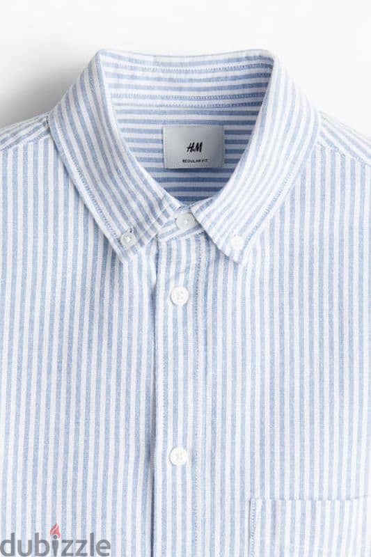 H&M Regular Fit Oxford Shirt. 1