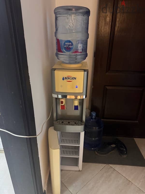 BERGEN water dispenser with fridge 2